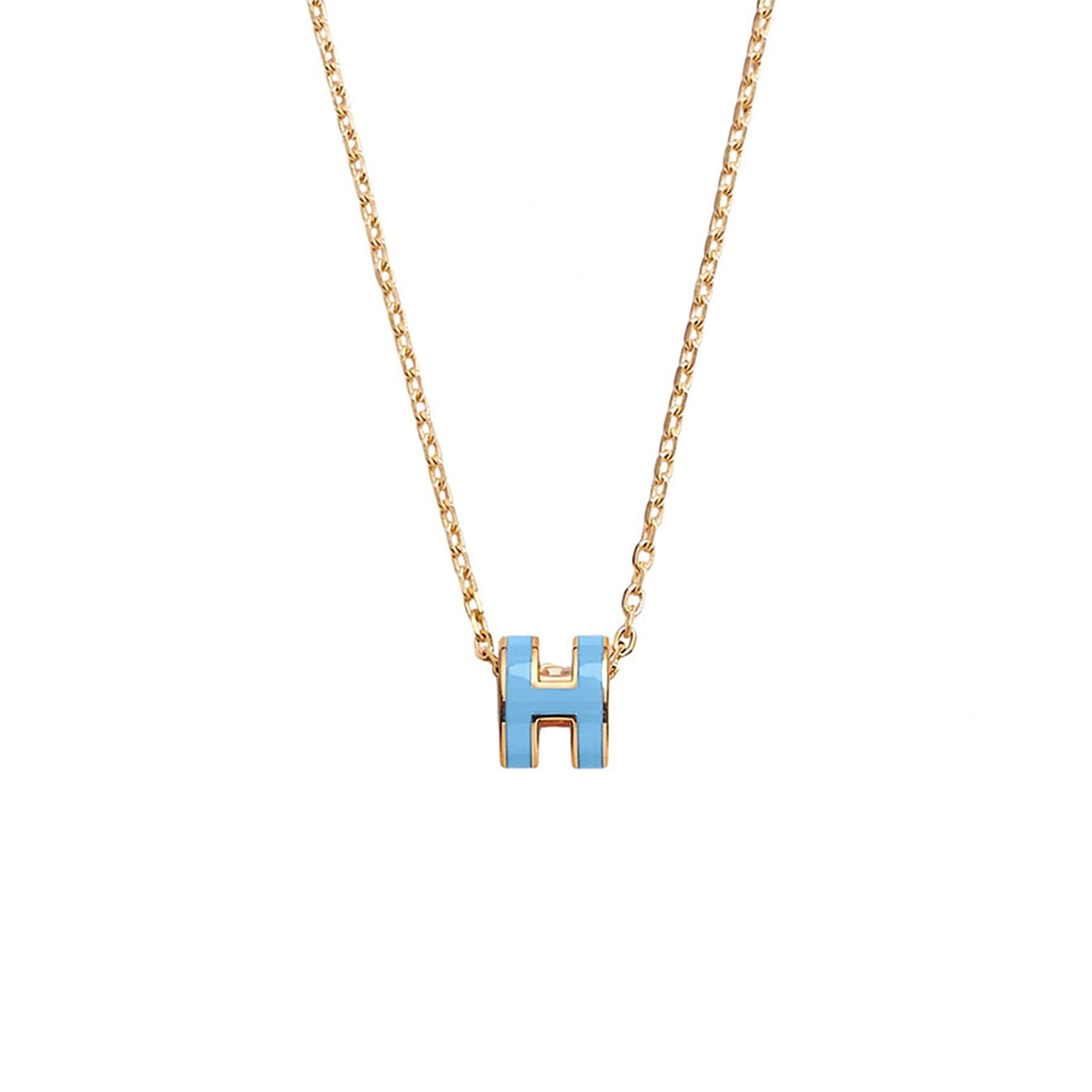 H**me5 mini pop h pendant gold plated